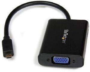 STARTECH MICRO HDMI TO VGA ADAPTER CONVERTER WITH AUDIO FOR SMARTPHONES/ULTRABOOKS/TABLETS