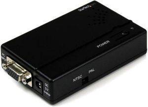 STARTECH HIGH RESOLUTION VGA TO COMPOSITE (RCA) OR S-VIDEO CONVERTER PC TO TV