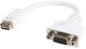 STARTECH MINI DVI TO VGA VIDEO CABLE ADAPTER FOR MACBOOKS AND IMACS