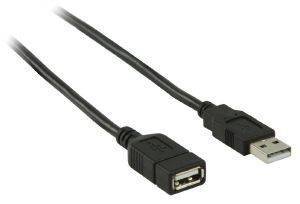 VALUELINE VLCP60010B2.00 USB2.0 EXTENSION CABLE HI-SPEED 2M VALUELINE VLCP60010B2.00 USB2.0 EXTENSION CABLE HI-SPEED 2M