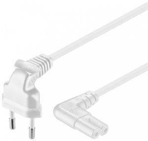 GOOBAY 97349 POWER SUPPLY CABLE EURO PLUG CEEE 7/16 ΤΟ DOUBLE NUT JACK IEC 60320 C7 GOOBAY 97349 POWER SUPPLY CABLE EURO PLUG CEEE 7/16 ΤΟ DOUBLE NUT JACK IEC 60320 C7