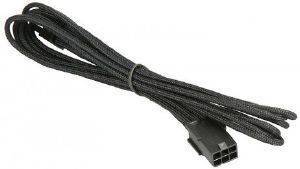 BITFENIX 6-PIN PCIE EXTENSION 45CM - SLEEVED BLACK/BLACK