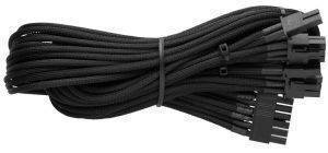 CORSAIR PROFESSIONAL SERIES AX850/AX750/AX650 INDIVIDUALLY SLEEVED MODULAR CABLES BLACK