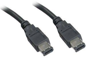 INLINE FIREWIRE IEEE1394A CABLE 6-PIN 0.5M