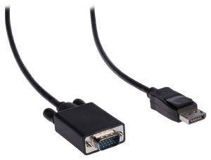 VALUELINE VLCP37300B3.00 DISPLAYPORT TO VGA CABLE M/M 3M BLACK