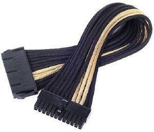 SILVERSTONE PP07-MBBG ATX 24-PIN CABLE 300MM BLACK/GOLD
