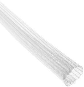 TECHFLEX F6 SLEEVE 19.1MM TRANSPARENT/WHITE 1M