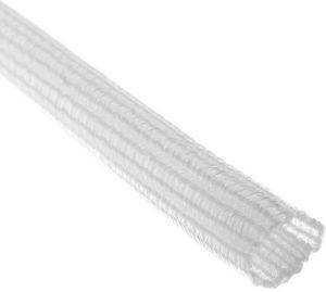 TECHFLEX F6 SLEEVE 9.5MM TRANSPARENT/WHITE 1M