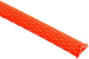 TECHFLEX FLEXO PET SLEEVE 6MM NEON RED 1M TECHFLEX FLEXO PET SLEEVE 6MM NEON RED 1M