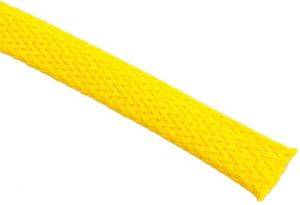 TECHFLEX FLEXO PET SLEEVE 9MM NEON YELLOW 1M