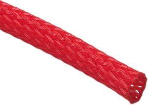 TECHFLEX FLEXO PET SLEEVE 9MM RED 1M