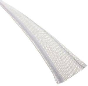 TECHFLEX FLEXO WRAP INCL. FASTENERS 13MM WHITE 1M