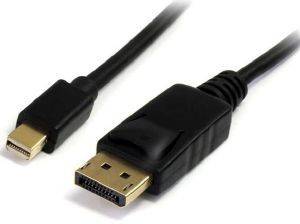 STARTECH MINI DISPLAYPORT TO DISPLAYPORT ADAPTER CABLE M/M 1.8M STARTECH MINI DISPLAYPORT TO DISPLAYPORT ADAPTER CABLE M/M 1.8M