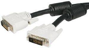STARTECH DVI-D DUAL LINK MONITOR CABLE M/M WHITE/BLACK 3M STARTECH DVI-D DUAL LINK MONITOR CABLE M/M WHITE/BLACK 3M