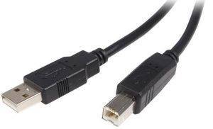 STARTECH USB2.0 A TO B CABLE M/M 2M BLACK STARTECH USB2.0 A TO B CABLE M/M 2M BLACK