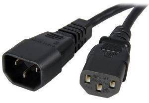 STARTECH STANDARD COMPUTER POWER CORD EXTENSION - C14 TO C13 0.3 M