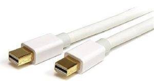 STARTECH MINI DISPLAYPORT CABLE - M/M 1M WHITE STARTECH MINI DISPLAYPORT CABLE - M/M 1M WHITE
