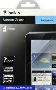 BELKIN F8N839CW TRANSPARENT SCREEN GUARD ΓΙΑ SAMSUNG GALAXY TAB II 7\'\' BELKIN F8N839CW TRANSPARENT SCREEN GUARD ΓΙΑ SAMSUNG GALAXY TAB II 7\'\'