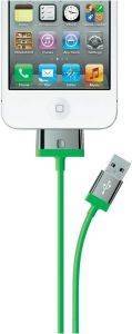 BELKIN F8J041CW2M-GRN CHARGE/SYNC CABLE 2M 2.1A GREEN