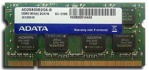 ADATA AD2S800B2G6-R 2GB SO-DIMM DDR2 800MHZ
