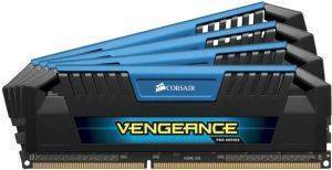 CORSAIR CMY32GX3M4A1600C9B VENGEANCE PRO BLUE 32GB (4X8GB) DDR3 1600MHZ QUAD CHANNEL KIT