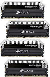CORSAIR CMD32GX3M4A1600C7 DOMINATOR PLATINUM 32GB (4X8GB) DDR3 1600MHZ PC3-12800 QUAD CHANNEL KIT