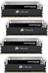 CORSAIR CMD32GX3M4A1600C7 DOMINATOR PLATINUM 32GB (4X8GB) DDR3 1600MHZ PC3-12800 QUAD CHANNEL KIT CORSAIR CMD32GX3M4A1600C7 DOMINATOR PLATINUM 32GB (4X8GB) DDR3 1600MHZ PC3-12800 QUAD CHANNEL KIT