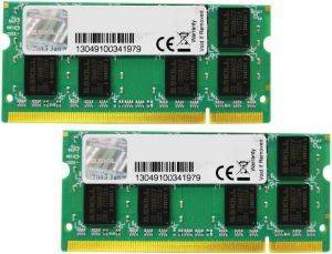 G.SKILL F2-5300PHU2-2GBSA 2GB (2X1GB) SO-DIMM DDR2 667MHZ CL5 DUAL CHANNEL KIT