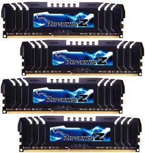 G.SKILL F3-1866C9Q-32GZH 32GB (4X8GB) DDR3 1866MHZ CL9 RIPJAWSZ QUAD CHANNEL KIT