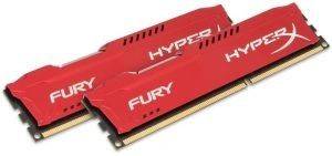 KINGSTON HX313C9FRK2/8 8GB (2X4GB) DDR3 1333MHZ HYPERX FURY RED SERIES DUAL CHANNEL KIT KINGSTON HX313C9FRK2/8 8GB (2X4GB) DDR3 1333MHZ HYPERX FURY RED SERIES DUAL CHANNEL KIT