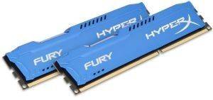 KINGSTON HX316C10FK2/16 16GB (2X8GB) DDR3 1600MHZ HYPERX FURY BLUE SERIES DUAL CHANNEL KIT KINGSTON HX316C10FK2/16 16GB (2X8GB) DDR3 1600MHZ HYPERX FURY BLUE SERIES DUAL CHANNEL KIT