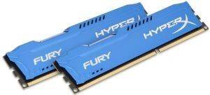 KINGSTON HX316C10FK2/8 8GB (2X4GB) DDR3 1600MHZ HYPERX FURY BLUE SERIES DUAL CHANNEL KIT