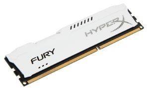 KINGSTON HX316C10FW/4 4GB DDR3 1600MHZ HYPERX FURY WHITE SERIES KINGSTON HX316C10FW/4 4GB DDR3 1600MHZ HYPERX FURY WHITE SERIES