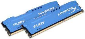 KINGSTON HX318C10FK2/8 8GB (2X4GB) DDR3 1866MHZ HYPERX FURY BLUE SERIES DUAL CHANNEL KIT