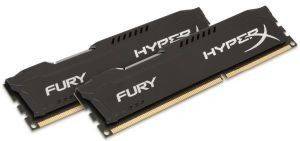 KINGSTON HX318C10FBK2/8 8GB (2X4GB) DDR3 1866MHZ HYPERX FURY BLACK SERIES DUAL CHANNEL KIT