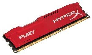 KINGSTON HX318C10FR/8 8GB DDR3 1866MHZ HYPERX FURY RED SERIES KINGSTON HX318C10FR/8 8GB DDR3 1866MHZ HYPERX FURY RED SERIES