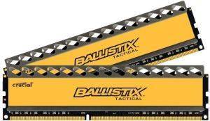 CRUCIAL BLT2CP8G3D1608DT1TX0 16GB (2X8GB) DDR3 1600MHZ BALLISTIX TACTICAL DUAL CHANNEL KIT