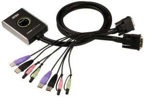 ATEN ATEN CS682 2-PORT USB 2.0 DVI KVM SWITCH