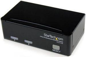 STARTECH 2-PORT PROFESSIONAL USB KVM SWITCH KIT WITH CABLES