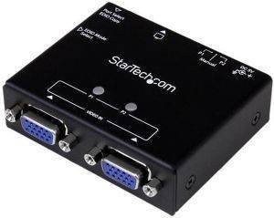 STARTECH 2-PORT VGA AUTO SWITCH BOX WITH PRIORITY SWITCHING AND EDID COPY