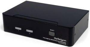 STARTECH 2-PORT HIGH RESOLUTION USB DVI DUAL LINK KVM SWITCH WITH AUDIO