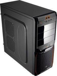 AEROCOOL V3X MIDI TOWER EVIL BLACK EDITION BLACK/ORANGE