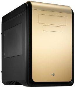 AEROCOOL DEAD SILENCE BLACK/GOLD WINDOW EDITION