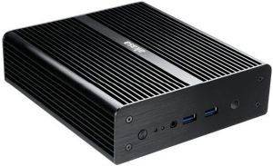 AKASA A-NUC03-A1B NEWTON H FANLESS UCFF CASE FOR NUC SYSTEMS BLACK