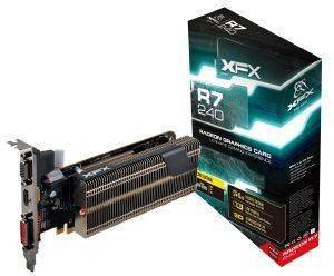 XFX AMD RADEON R7 240 R7-240A-CLH4 CORE EDITION 2GB DDR3 LP PCI-E RETAIL XFX AMD RADEON R7 240 R7-240A-CLH4 CORE EDITION 2GB DDR3 LP PCI-E RETAIL