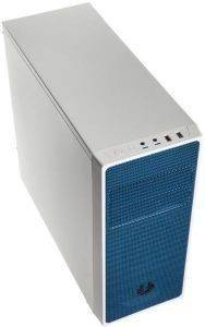 BITFENIX NEOS MIDI TOWER WHITE/BLUE BITFENIX NEOS MIDI TOWER WHITE/BLUE