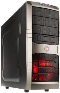 SILVERSTONE SST-RL01B REDLINE MIDI TOWER USB3.0 BLACK