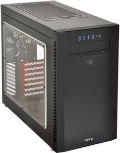 LIAN LI PC-A51WRX MIDI TOWER RED/BLACK WINDOW