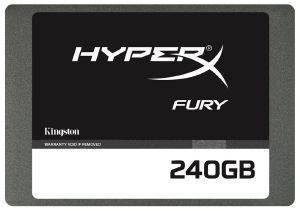 SSD HYPERX SHFS37A/240G HYPERX FURY 240GB 2.5\'\' SATA3 STANDALONE