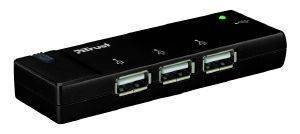 TRUST 15005 BARRA 4-PORT USB 2.0 MINI HUB
